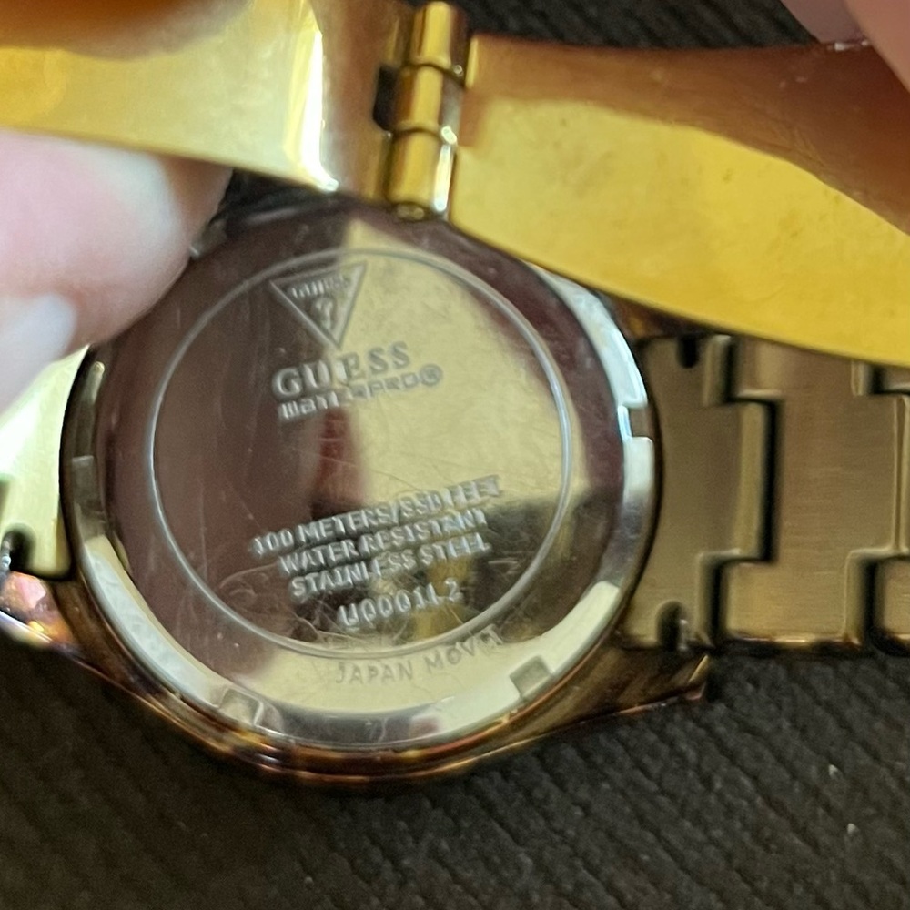 Guess Women’s Leopard Print Watch - Picture 6 of 10
